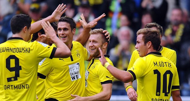 Jakub Blaszczykowski celebrates his goal