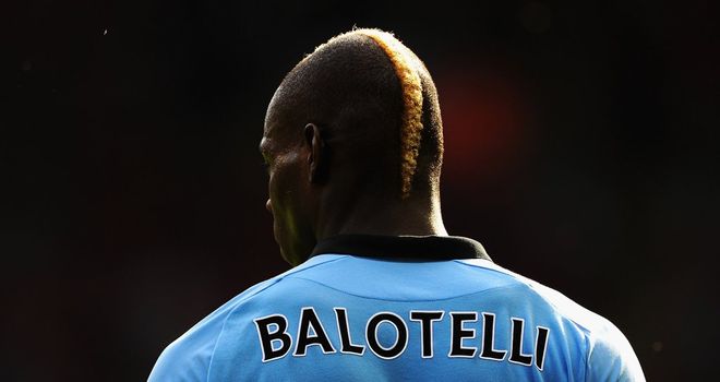 Mario Balotelli: Has his manager's backing and patience