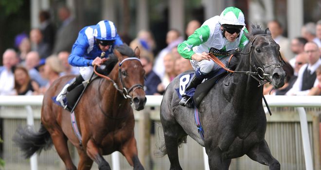 Mukhadram (left): First run in a handicap