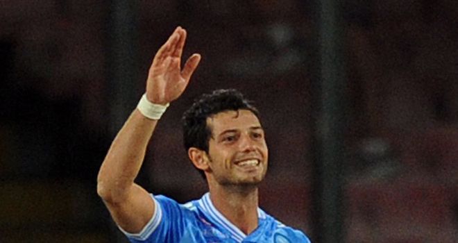 Blerim Dzemaili scored for Napoli