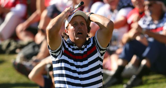Phil Mickelson: Still coming to terms with America's defeat at Medinah