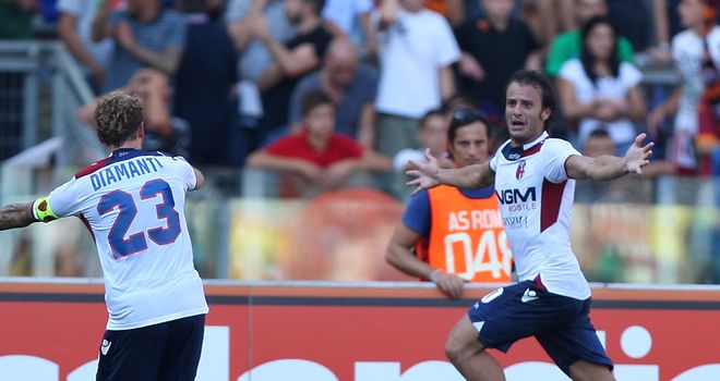 Gilardino celebrates his late winner