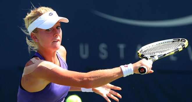 Urszula Radwanska: Progressed in Uzbekistan after a 6-4 7-5 victory over Maria Teresa Torro