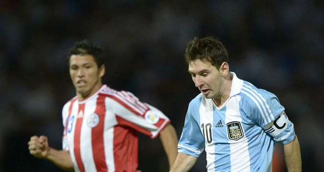 Lionel Messi: Impressed in Argentina's World Cup qualifying win over Paraguay