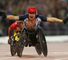 David Weir: Continued his quest for four goal medals with success in the 800m