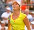 Laura Robson: put up a brave fight in the second set before eventually being knocked out