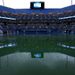 The bad weather meant the start of 'Super Saturday' was delayed
