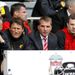 Brendan Rodgers looks on from the bench