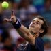 Murray showed plenty of fight as he battled back to win the second set 7-6.