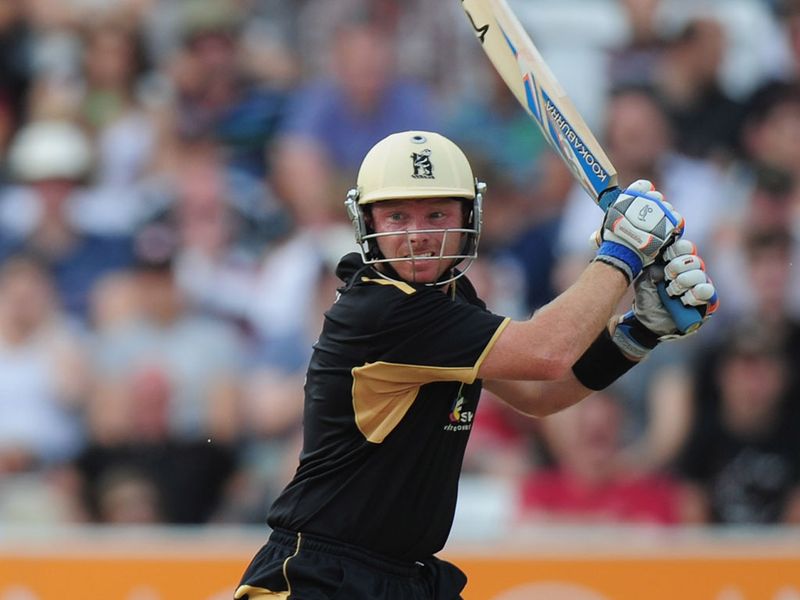Ian Bell underpinned Warwickshire's run chase with a run-a-ball 81 at number three
