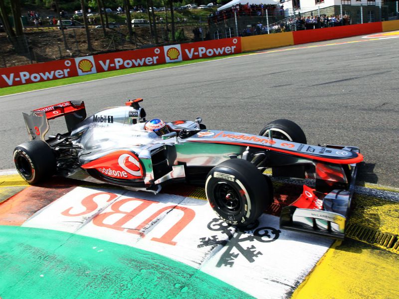 Jenson Button dominated from the front