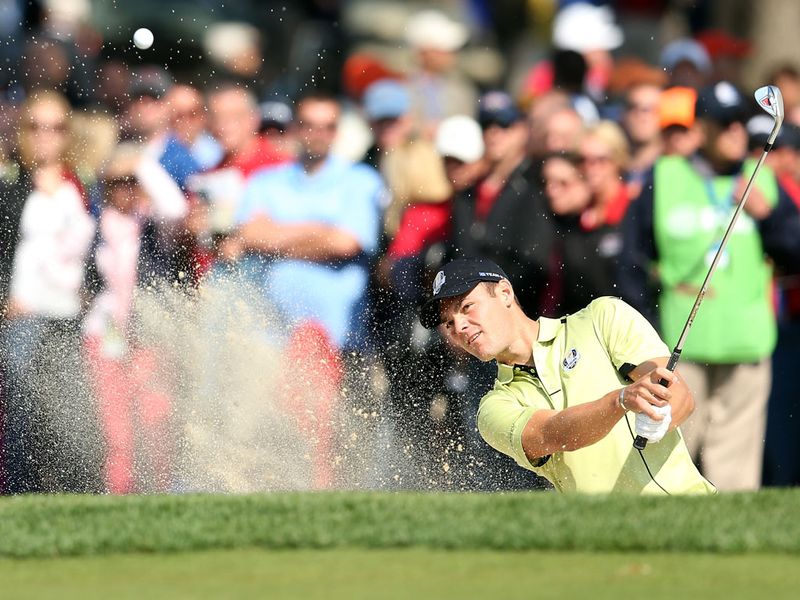 Martin Kaymer and Europe team-mate Justin Rose fell behind early on against Dustin Johnson and Matt Kuchar