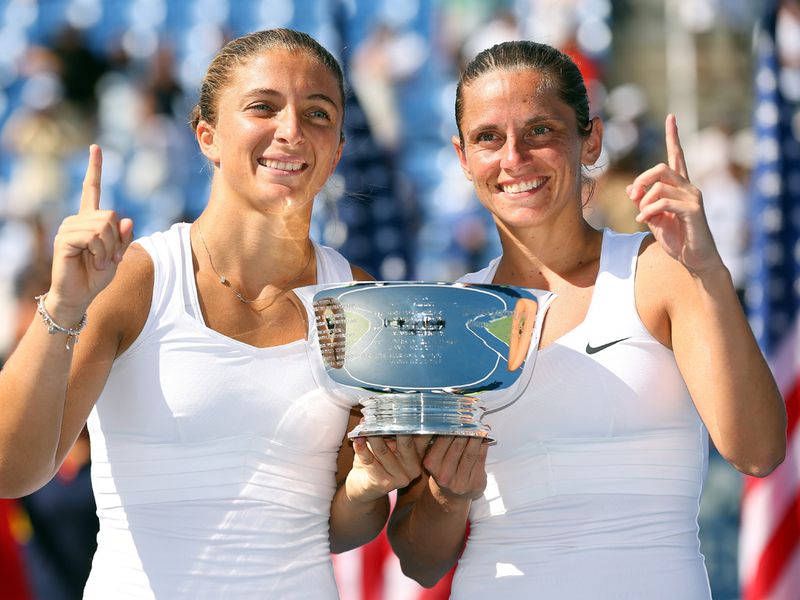 Sara Errani and Roberta Vinci won the women's doubles final.