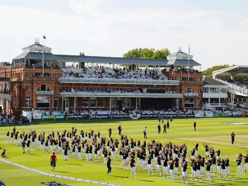 The sun was out at Lord's for the final match of the summer