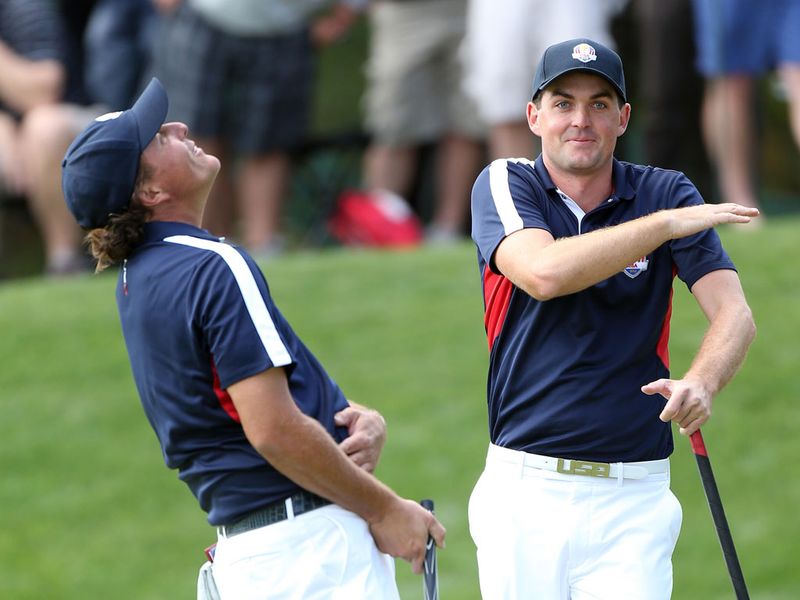 This is why Phil Mickelson and Keegan Bradley will be teeing it up together on Friday