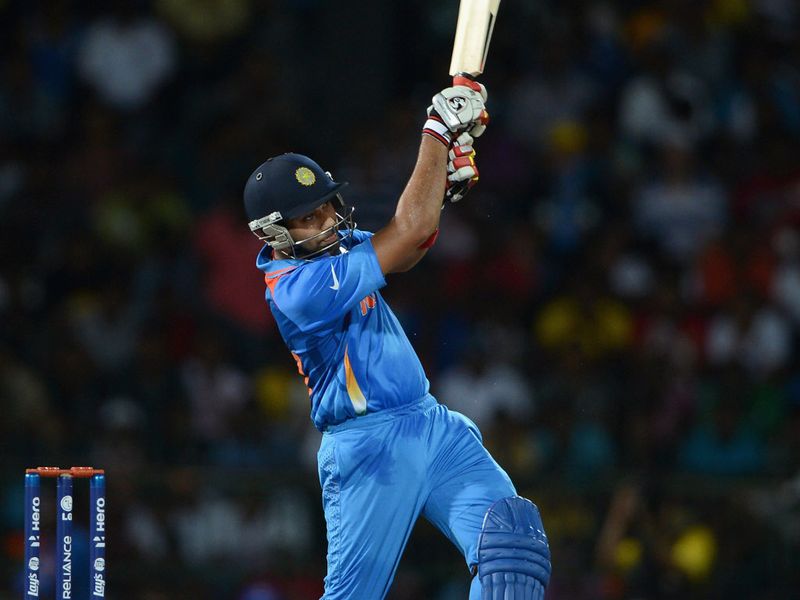 Sharma scored 55 not out in a total of 170 for four.