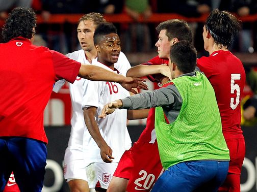 The unsavoury scenes in Serbia
