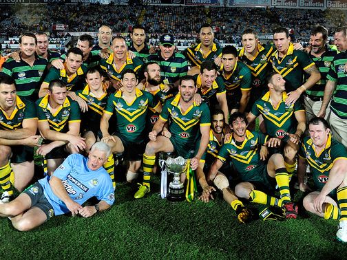 Australia celebrate their victory&nbsp;