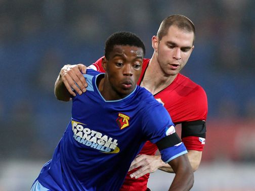 Nathaniel Chalobah holds off Matthew Connolly