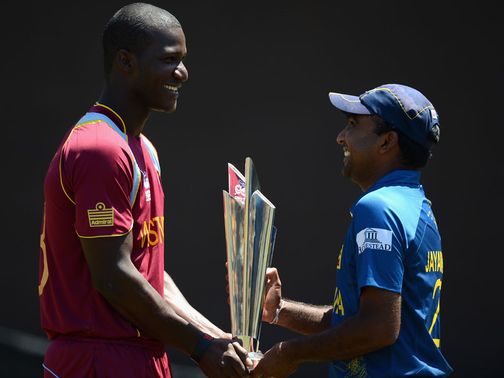 Sammy and Jayawardene will fight for the trophy on Sunday
