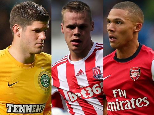 Forster, Shawcross & Gibbs: In England squad