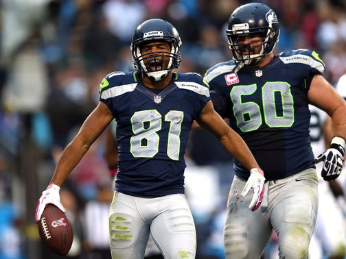 Golden Tate (81): Touchdown for the Seahawks