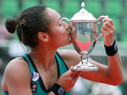 Heather Watson won in Japan&nbsp;