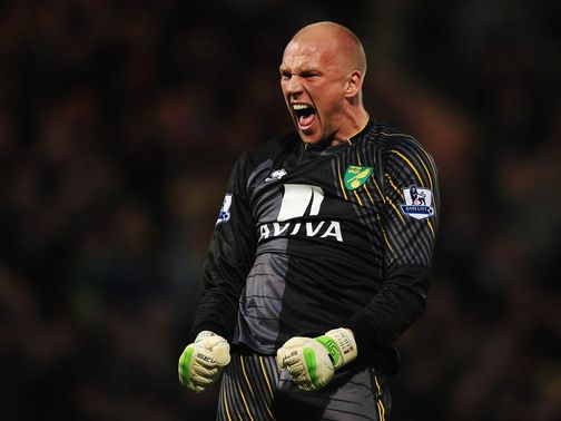John Ruddy: Faces three months on the sidelines