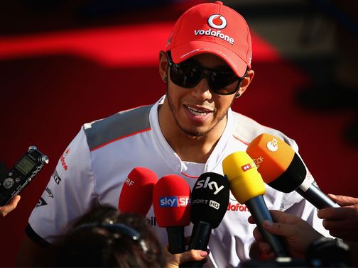 Lewis Hamilton only wants to talk about the Japanese Grand Prix.