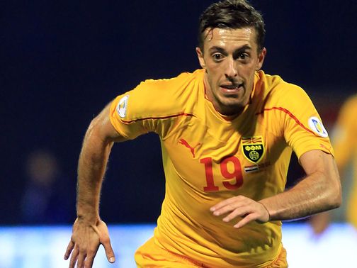Ibraimi Agim: Winning goal for Macedonia