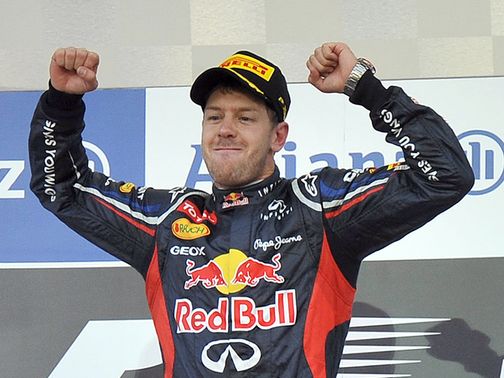 Sebastian Vettel: Four points behind Alonso
