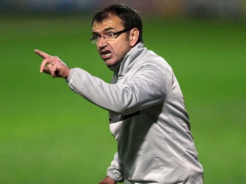 Pat Fenlon: Hoping to keep Griffiths at Easter Road