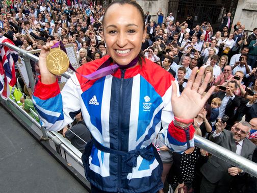Jessica Ennis lit up the London Olympics
