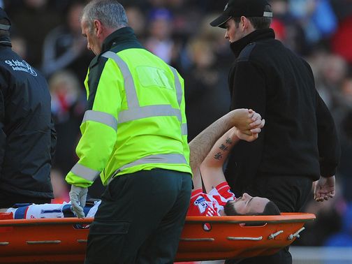 Marc Wilson: Broken leg woe