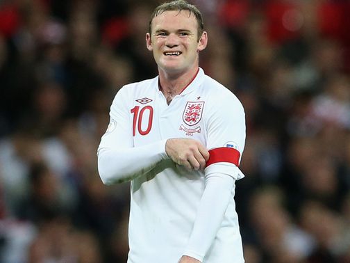 Wayne Rooney: Captain against San Marino