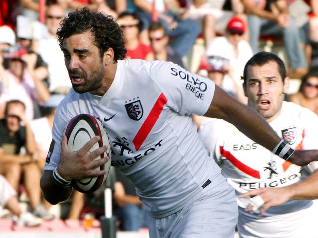 At full-back for Toulouse: Yoann Huget