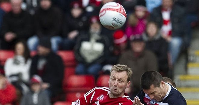 Nish: Beats Hughes to a header