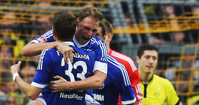 Schalke moved clear of rivals Dortmund