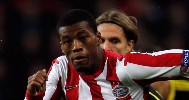 Georgino Wijnaldum: Got the ball rolling for PSV