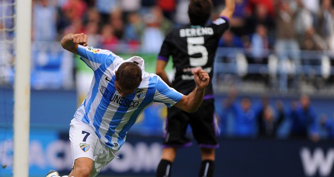 Joaquin celebrates after scoring the winner