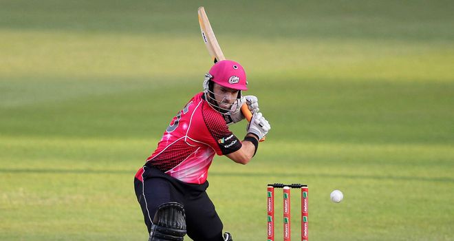 Michael Lumb: Held his nerve to see Sydney Sixers home