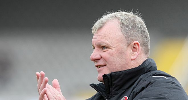 Steve Evans: Felt his side deserved to win