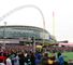 The British NFL fans were out in force for the pre-match tailgate party