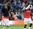 Jack Wilshere and Bacary Sagna: Returned from long-term injury in Arsenal's win over QPR