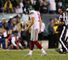 Giants kicker Lawrence Tynes missed a long-range potential game-winning field goal against the Eagles