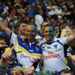 Warrington fans are hoping their side can complete a famous double having beaten the Rhinos in the Challenge Cup final earlier this year