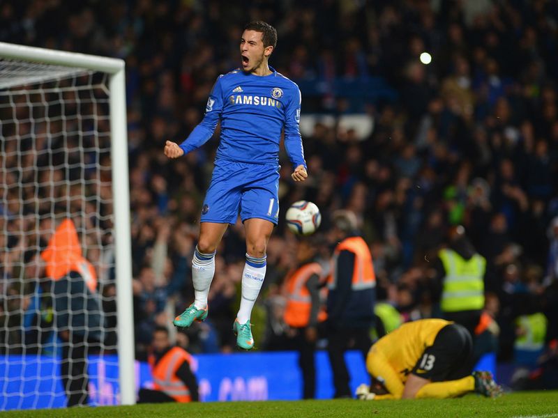 Eden Hazard took the game to extra-time by scoring Chelsea's second penalty of the night in injury-time.