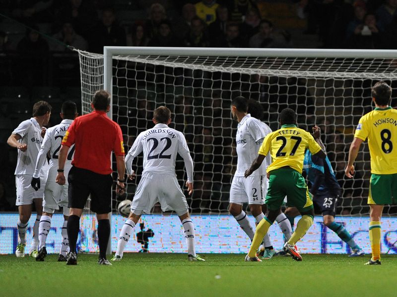 Alexander Tettey's shot deflected in off Jan Vertonghen to make it 1-1.