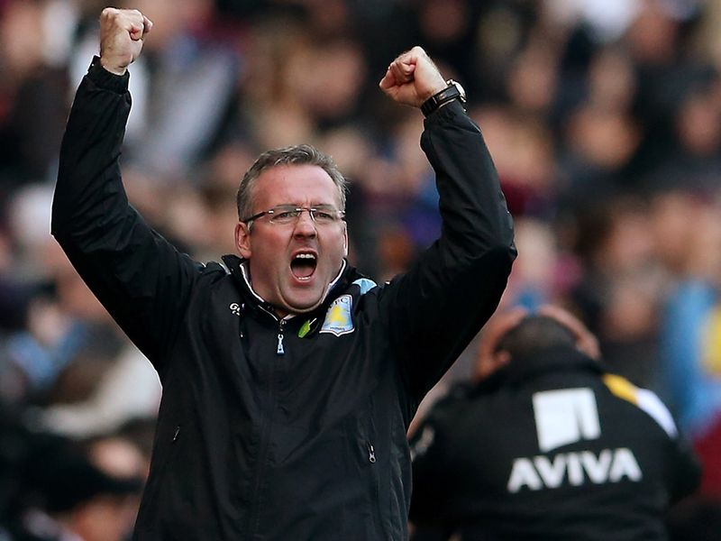 The strike certainly had Lambert smiling.