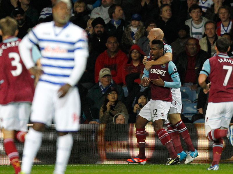 But it didn;t look like Carroll would be needed when Ricardo Vaz Te doubled West Ham's lead